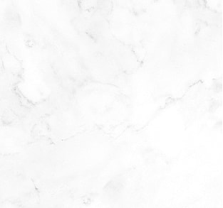 White marble texture background with subtle veining.